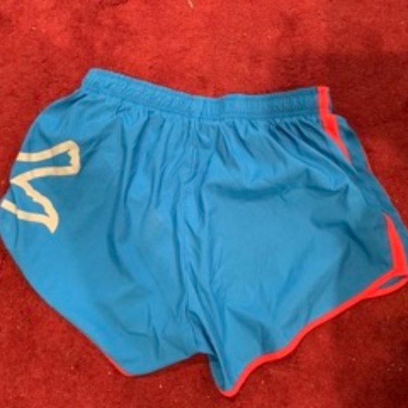 Janji Original Shorts Sz M Blue and Orange - Picture 2 of 2
